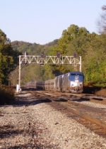 The New River train and classic C&O signals